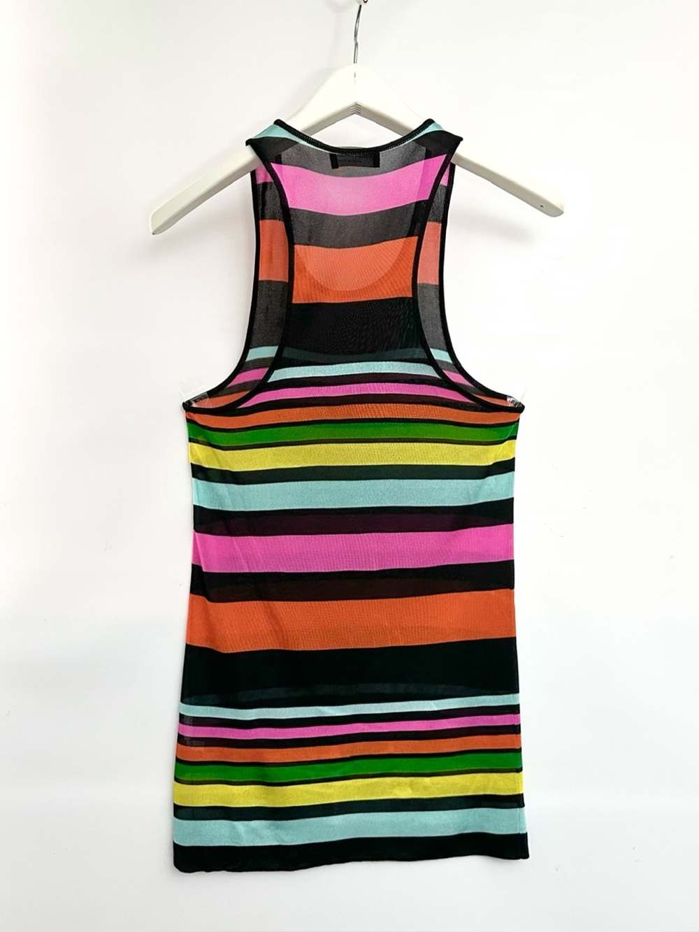 D&G tunic Multicolour Striped 🌈Racerback - Picture 3 of 6